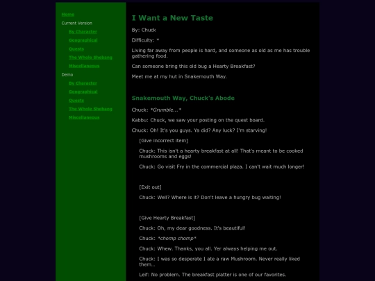 demo/quests/i-want-a-new-taste screenshot