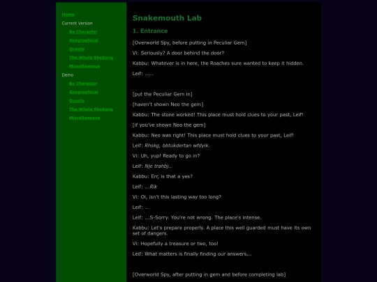 geographical/snakemouth-lab screenshot