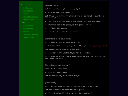 misc/common-spies screenshot