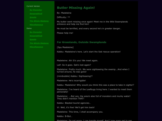 quests/butler-missing-again screenshot