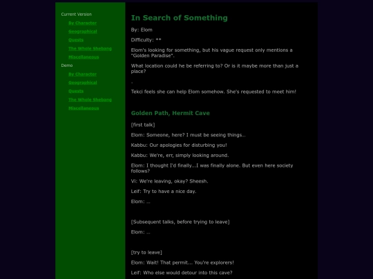quests/in-search-of-something screenshot