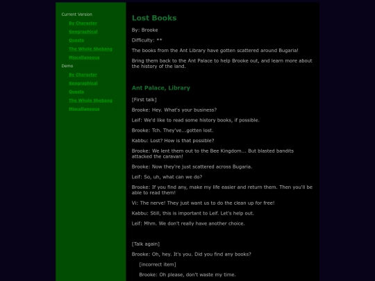 quests/lost-books screenshot