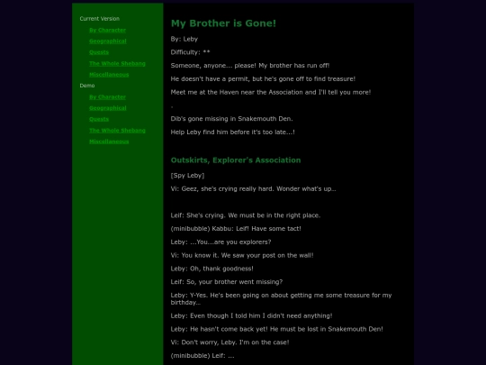 quests/my-brother-is-gone screenshot