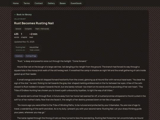 story screenshot