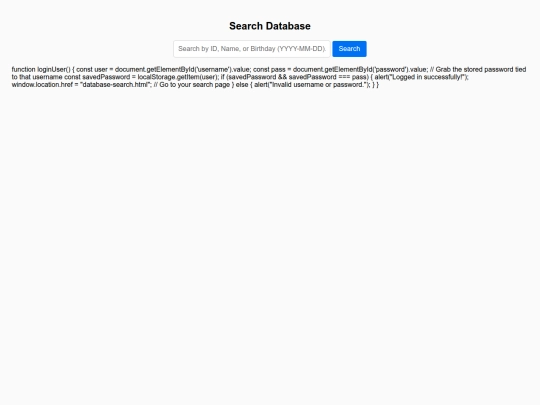 randodatabase screenshot