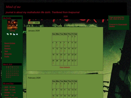 archive screenshot