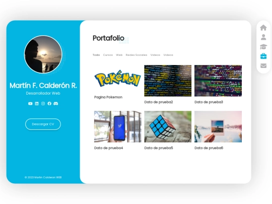portafolio screenshot