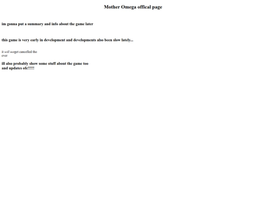motheromega screenshot