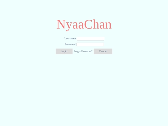 Login screenshot