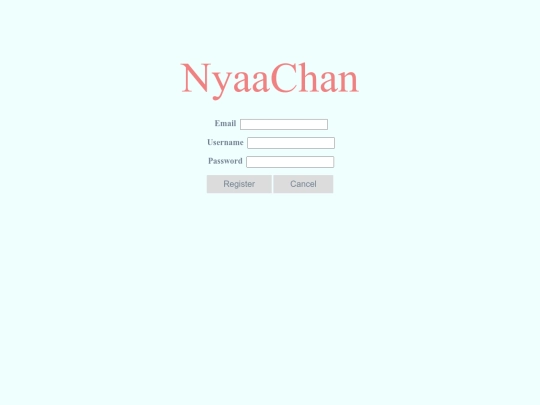 Register screenshot