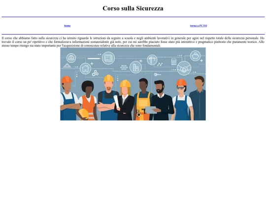 pcto/Sicurezza screenshot