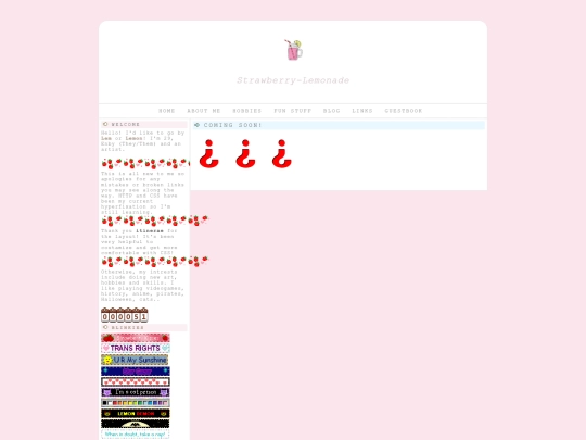 Guestbook screenshot