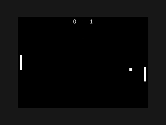 ponggame screenshot