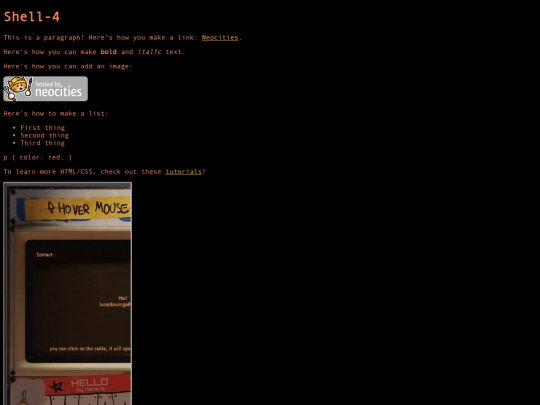 index screenshot