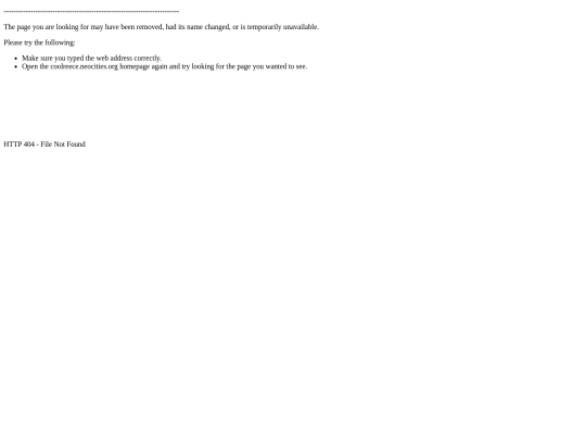 notfound screenshot
