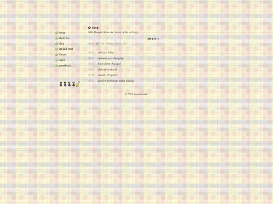 blog screenshot