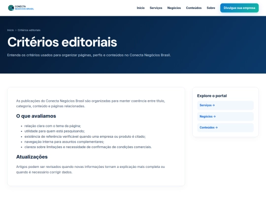 criterios-editoriais screenshot