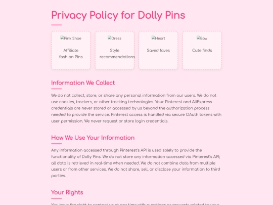 dollette-privacy screenshot