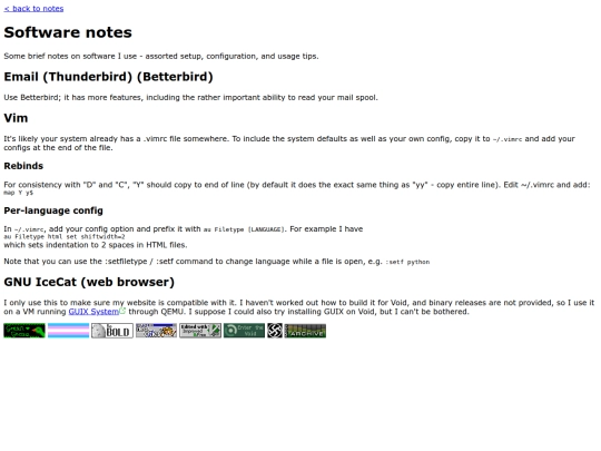 notes/software screenshot