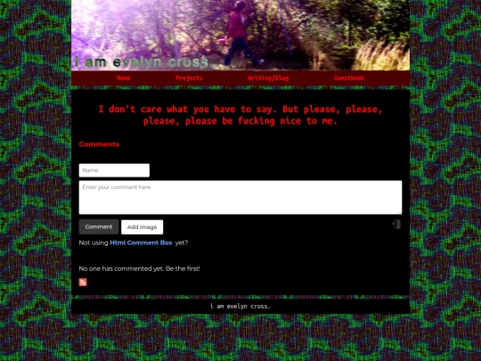 guestbook screenshot