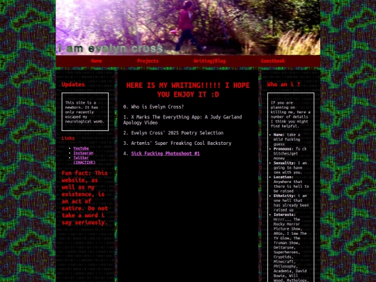 writing screenshot