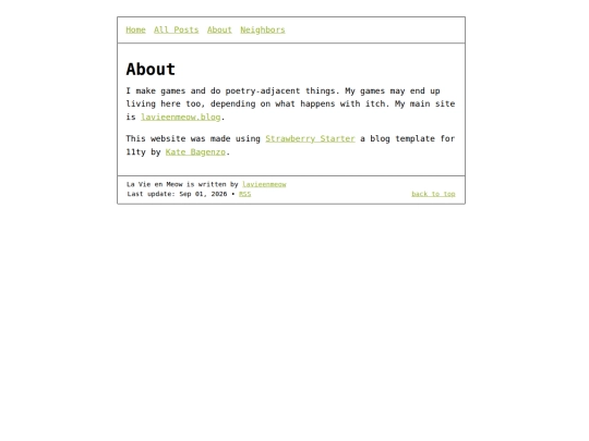 info/about screenshot
