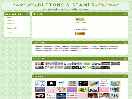 buttons screenshot
