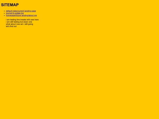 test screenshot