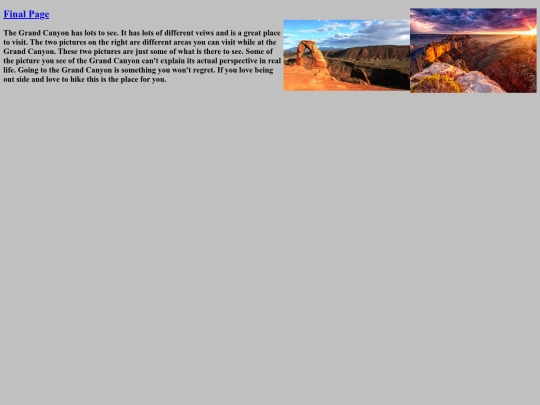 Tables screenshot