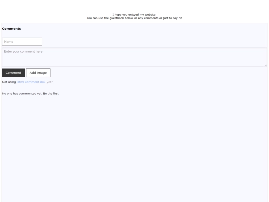guestbook screenshot