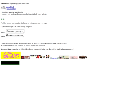 links screenshot