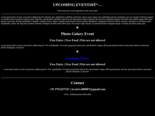 event screenshot