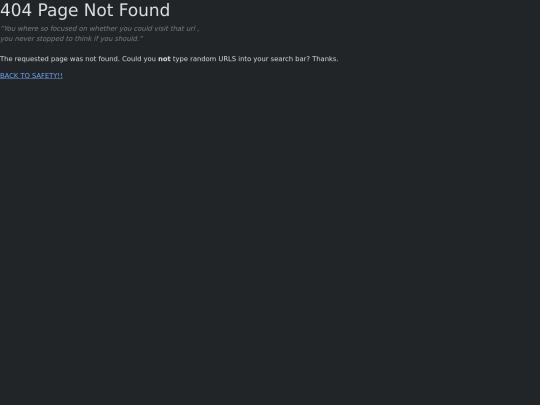not_found screenshot