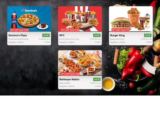Food-home screenshot