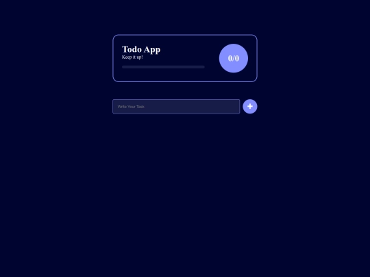 TO-DO-LIST screenshot