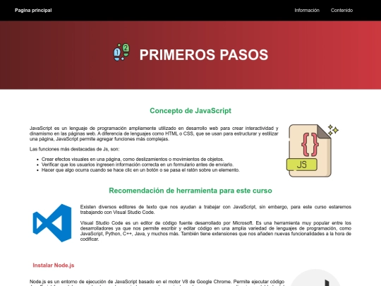 Primeros-pasos screenshot