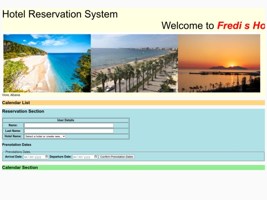 Fredi_Hotel_Calendar screenshot