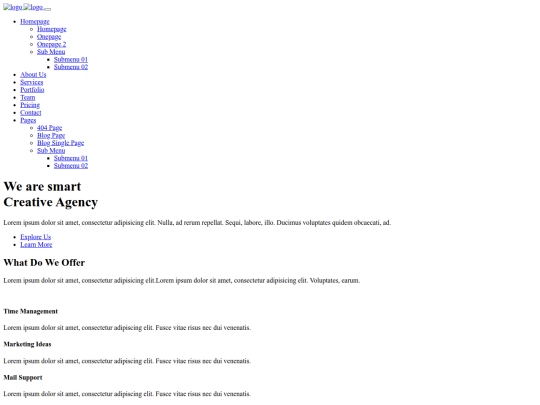 index-home screenshot