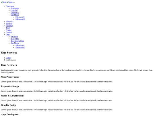 service screenshot
