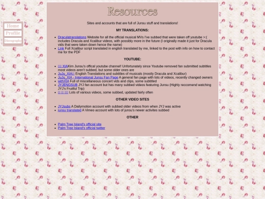 Resources screenshot