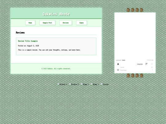 posts/reviews screenshot