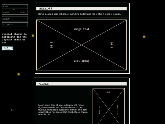 page screenshot