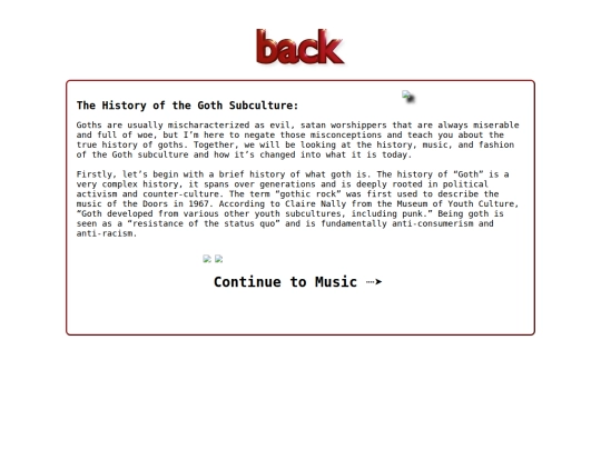 gothhistory screenshot