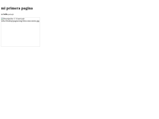 mi primera pagina screenshot