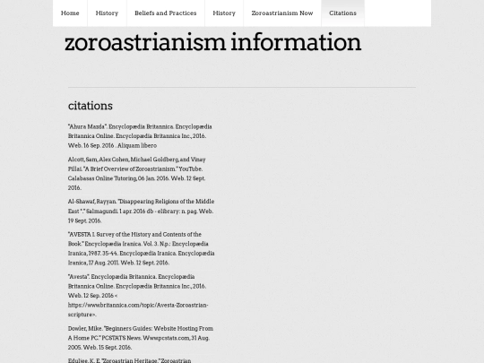 citations screenshot