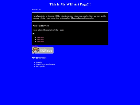 index screenshot