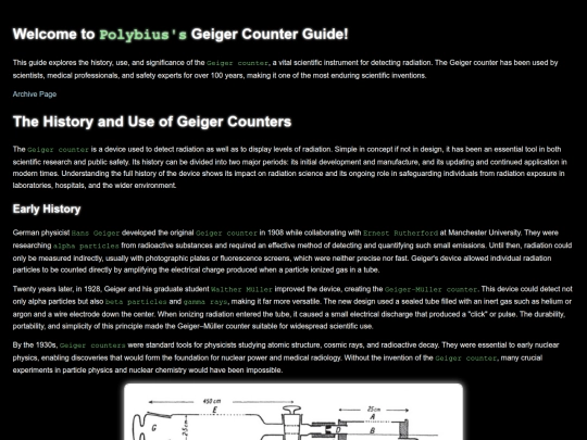 Geigercounters screenshot