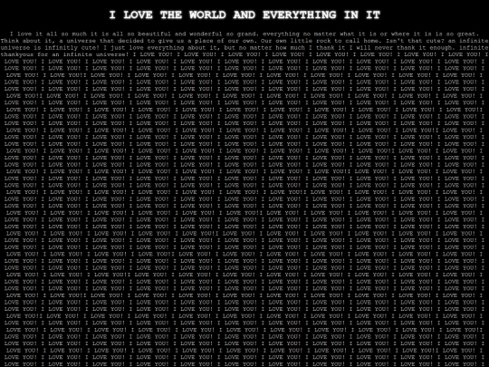 ILoveTheWorldAndEverythingInIt screenshot