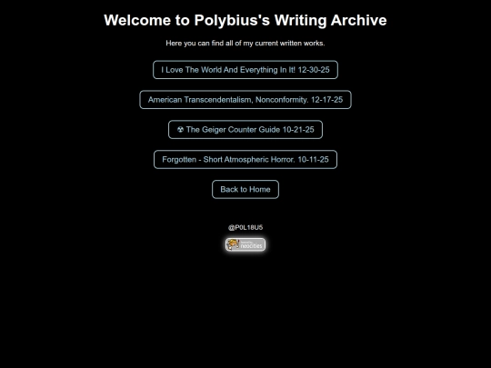 writingprojects screenshot