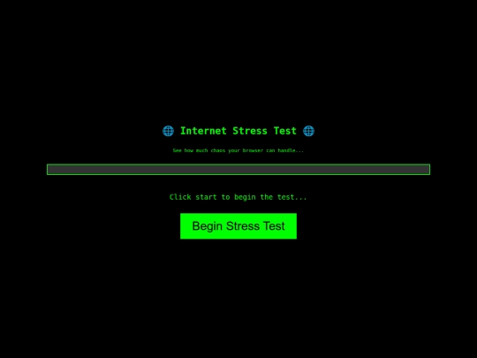 Internet Stress/stress screenshot
